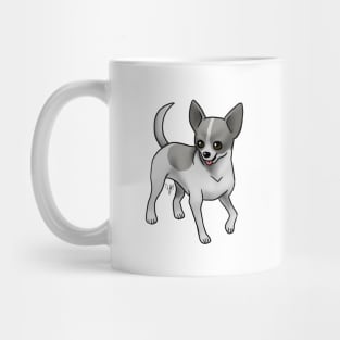 Dog - Chihuahua - Short Haired - Black and White Mug